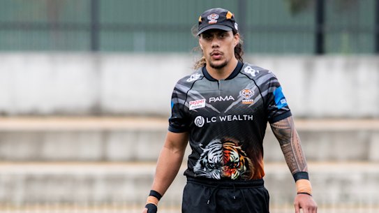 Wests Tigers playmaker Jarome Luai is leaving.
