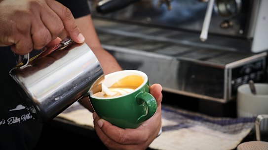 Consumers are finally starting to feel a little less stressed by their finances, but they’ve had to cut spending in areas such as coffee to do so.