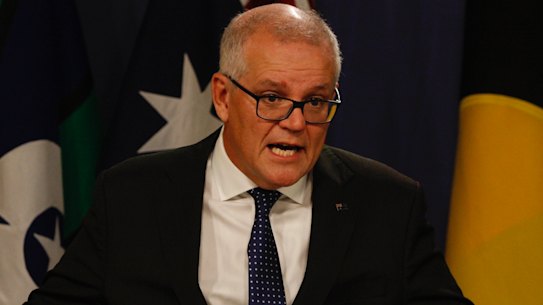Former prime minister Scott Morrison did not have to visit the governor-general in person to be appointed in charge of other ministers’ departments.
