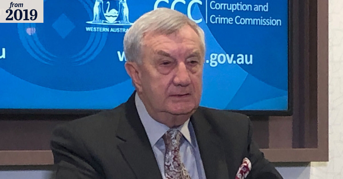 CCC boss threatens to quit as WA's constitutional turf war escalates