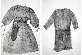 Kyra Mancktelowâs Moongalba II, 2021, etching ink on paper, 240x160cm. 