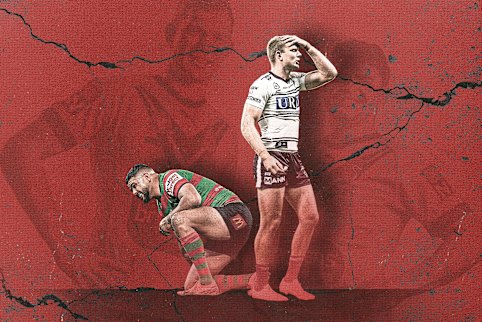 Latrell Mitchell e Tom Trbojevic estão lutando novamente contra lesões.