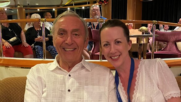 Singapore-based Gaynor Reid wants to return to Sydney to see her father Allan who has Alzheimer's.