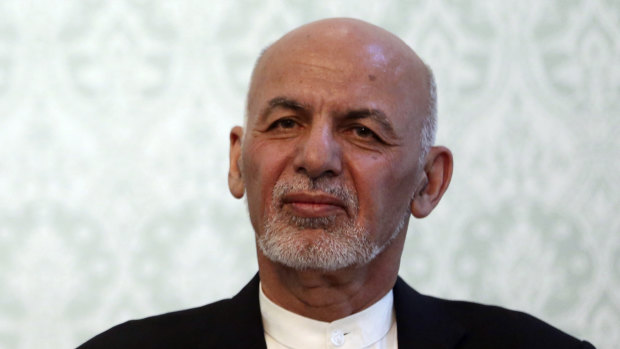 Afghan President Ashraf Ghani.