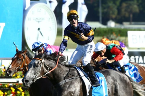 The amazing: Tommy Berry wins the TJ Smith on Chautauqua. 