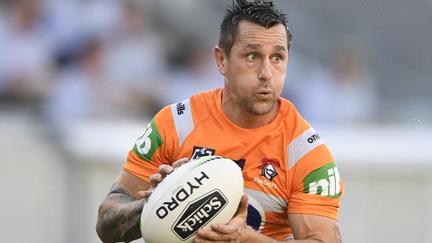 Mitchell Pearce says he has returned to training and feels fresher than ever.