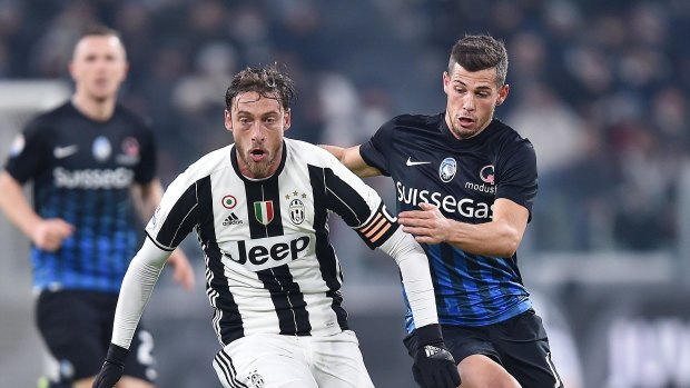 Former Juventus star Claudio Marchisio will be playing in Sydney in May. 