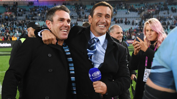We was robbed! Brad Fittler and Andrew Johns.