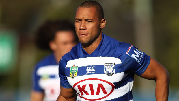 Bye-bye: Moses Mbye has suited up in the blue and white for the last time.