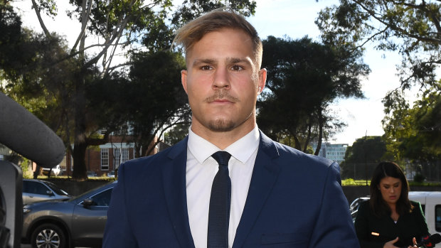 The playing career of St George Illawarra Dragons star Jack de Belin remains in limbo.