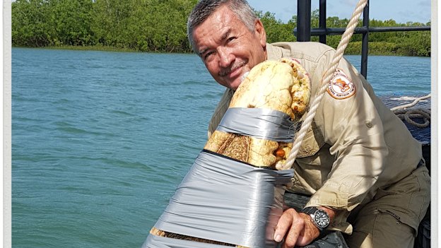 Ranger Tom Nichols on the job. 