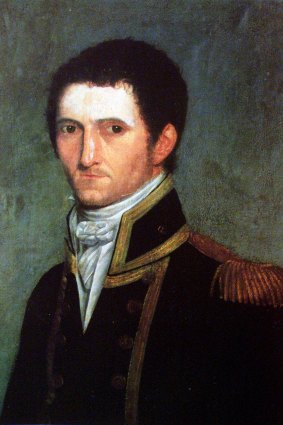 Matthew Flinders painted when he was younger by Antoine Toussaint de Chazal.