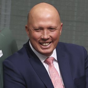 Federal Defence Minister Peter Dutton.