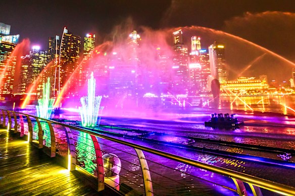 “Spectra” at Marina Bay Sands.