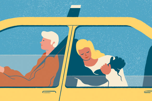 Sympathy always kicks in with strangers, empathy might or might not. 