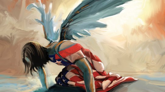 Icarus flew too close to the sun.