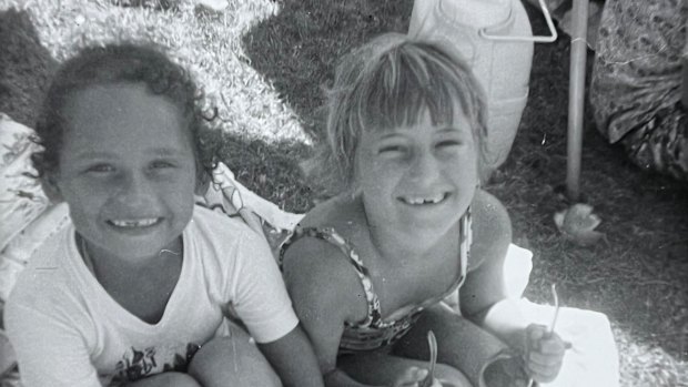 Robyn Willis with her cousin Cassie.