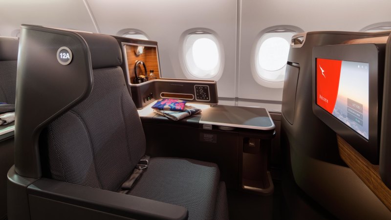Airline review: Qantas’ superjumbo business class is king of comfort