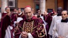 Ralph Fiennes as Cardinal Thomas Lawrence in Conclave.
