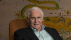 Chief executive and cofounder of Walker Corporation, Lang Walker, in his Sydney office on Friday. 