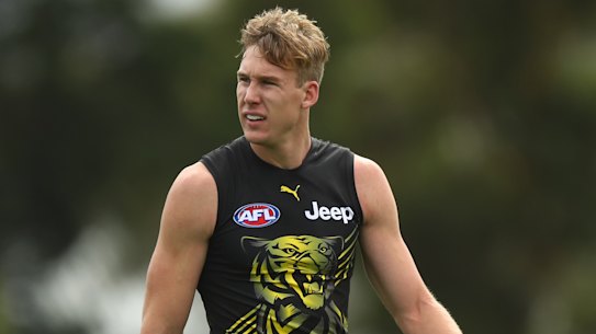 Tom Lynch won’t play in Richmond’s pre-season match against Collingwood.