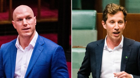 David Pocock making his first speech in the Senate on August 2 and Max Chandler-Mather in the House of Representatives without a tie on August 1.