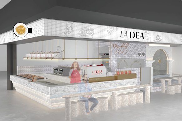 Renderização de La Dea.