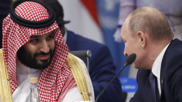 'You simply don't know what he's going to do': Putin, Saudi prince draw Trump into oil grudge match