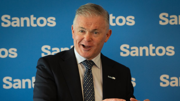 Santos chief executive Kevin Gallagher.