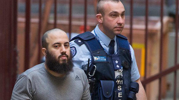 Ibrahim Abbas arrives at the Supreme Court.