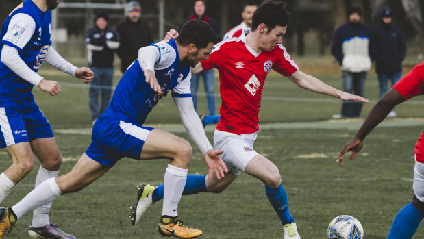 Canberra FC and Canberra Olympic will meet for the fifth time this season in the grand final on Saturday. 