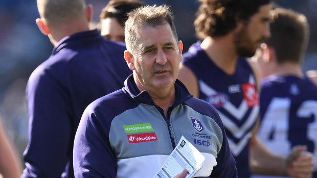 Fremantle coach Ross Lyon wants the media to back off recruit Jesse Hogan as he deals with clinical anxiety.