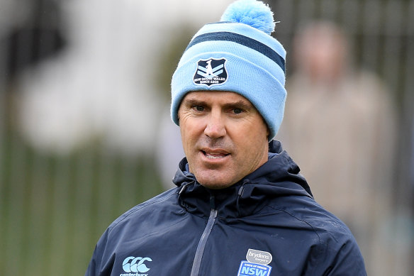 Blues coach Brad Fittler has pondered long and hard about how to use his forwards in game three.