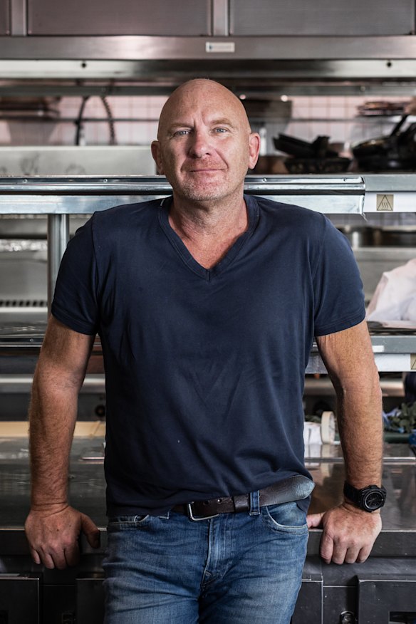 Restaurateur Matt Moran condemned the vandalism of his premises.
