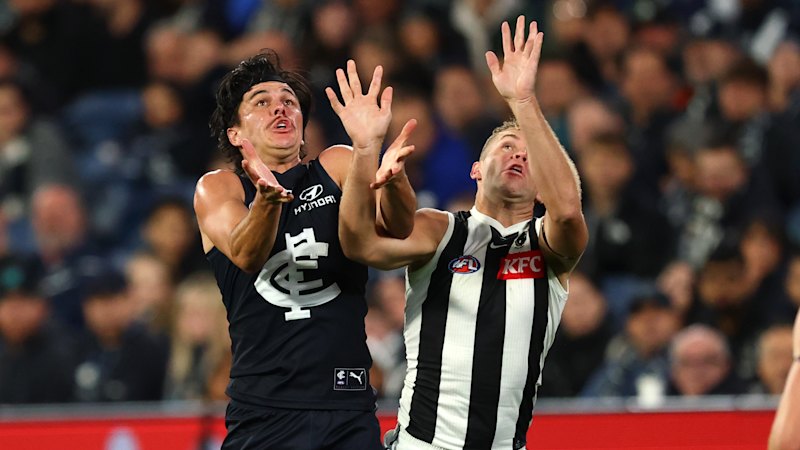 Collingwood player heard chatter about Elijah Hollands but didn’t see anything himself