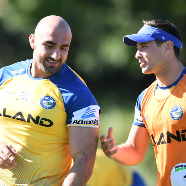 Tim Mannah was a teammate of Mitchell Moses at the Eels and remains on staff there.