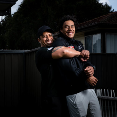 Nrl 2020 Jarome Luai Martin Luai Prison Dad Father Penrith Panthers The Luai Bond Prison Couldn T Break