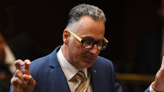 Drummoyne MP John Sidoti.