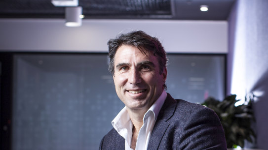 MYOB chief executive Greg Ellis has secured a partnership with fintech Valiant.