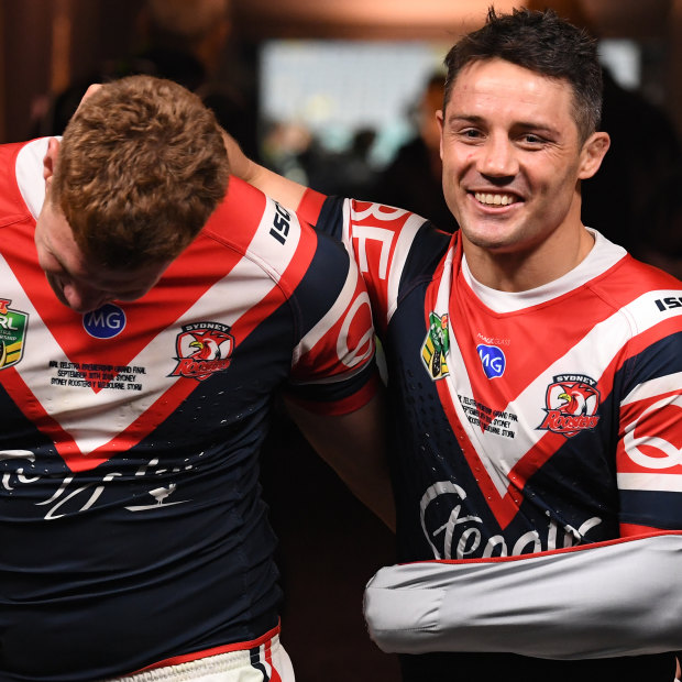 Wing man: Cooper Cronk again looms as a key to premiership success for the defending champs.