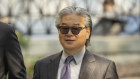 Bill Hwang, founder of Archegos Capital Management, arrives at federal court in New York this week.