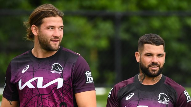 Broncos duo cleared for Vegas after being fined by NRL for scuffle