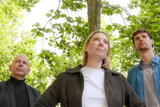Voices for Melbourne council candidates Greg Bisinella, Mary Masters and James Vasilev-Robertson.