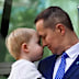 Will McDonald, pictured with his son Alfie.