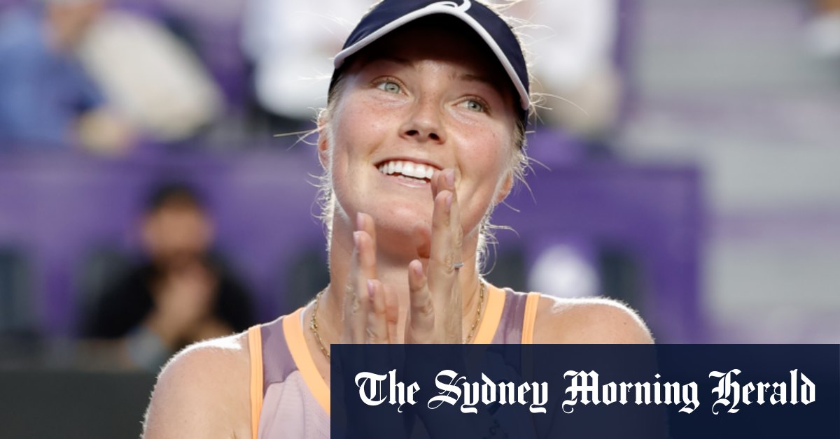 Seven years ago, Olivia Gadecki quit tennis. Now she’s Australia’s top-ranked woman