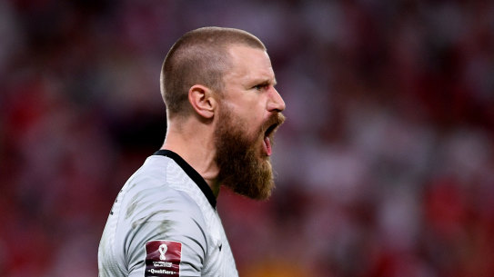 Andrew Redmayne threw away Pedro Gallese’s water bottle which had notes on Australia penalty takers stuck on it.