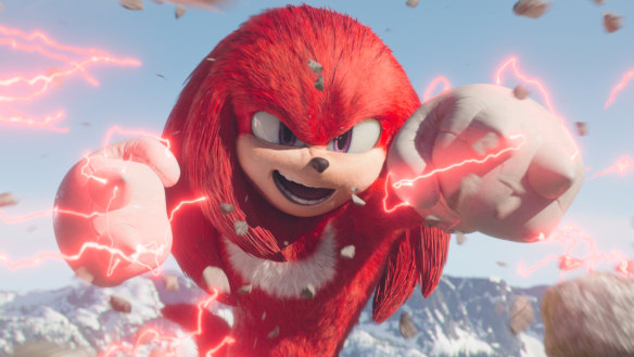 Idris Elba voices Sonic the Hedgehog’s sidekick in <i>Knuckles</i>.