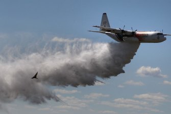 A C-130 Hercules, nicknamed Thor, shows its capabilities in 2017.