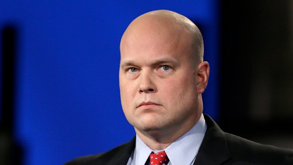 Acting US Attorney-General Matt Whitaker.