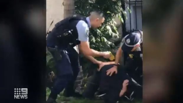 An Indigenous man was tasered in Darlinghurst on Monday by police.